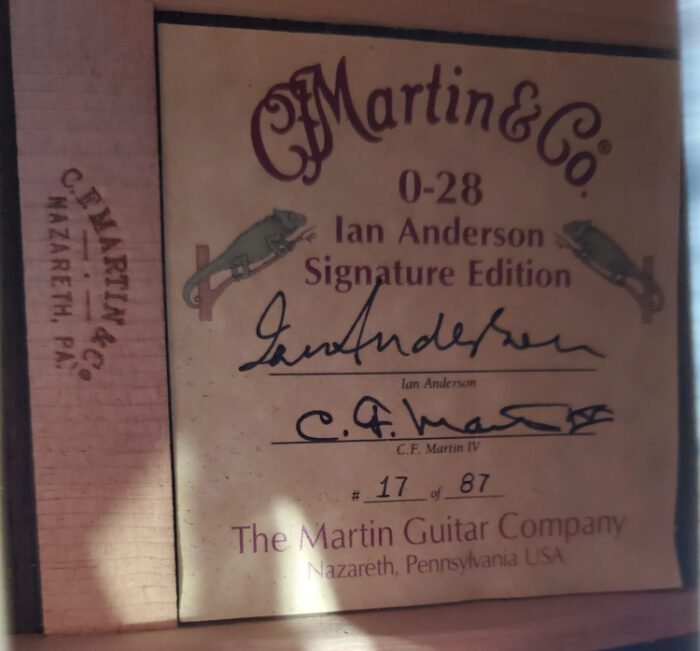 2004 Martin 0-28 Ian Anderson #17 of 87 