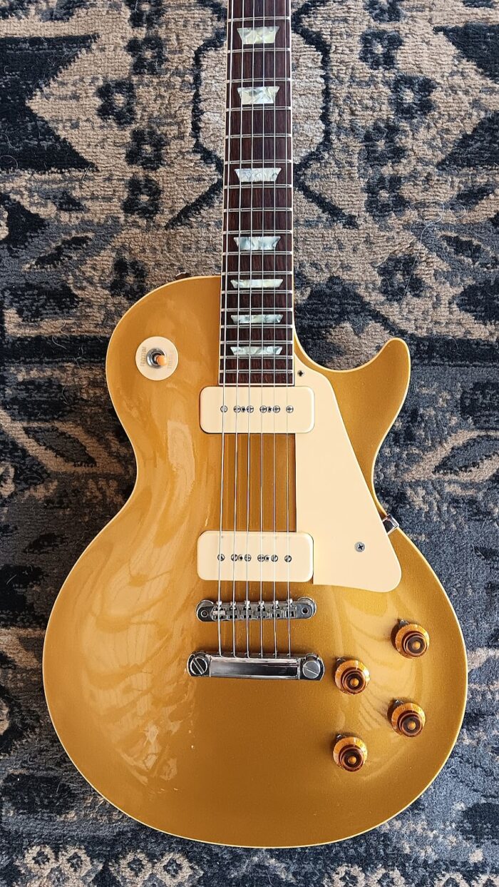 1989 Gibson Les Paul ‘56 Reissue Goldtop - Image 4