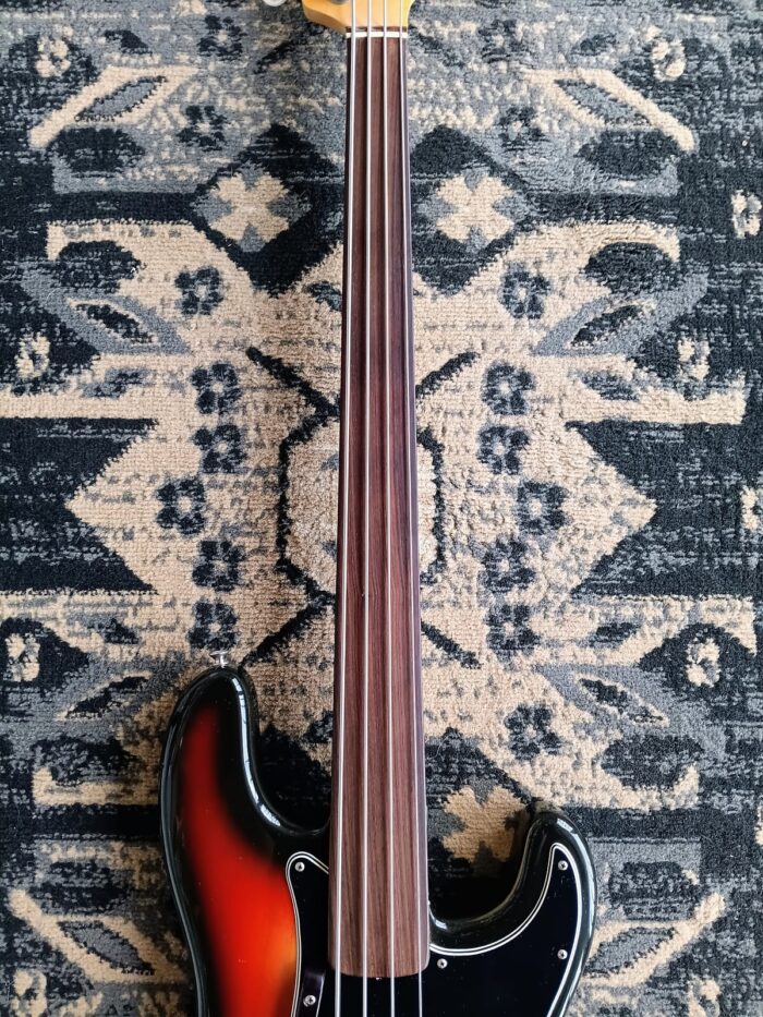 1976 Fender Fretless Precision Bass - Image 6